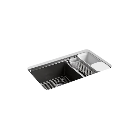 Kohler Riverby Offset Undermount Sink 8669-5UA3-7